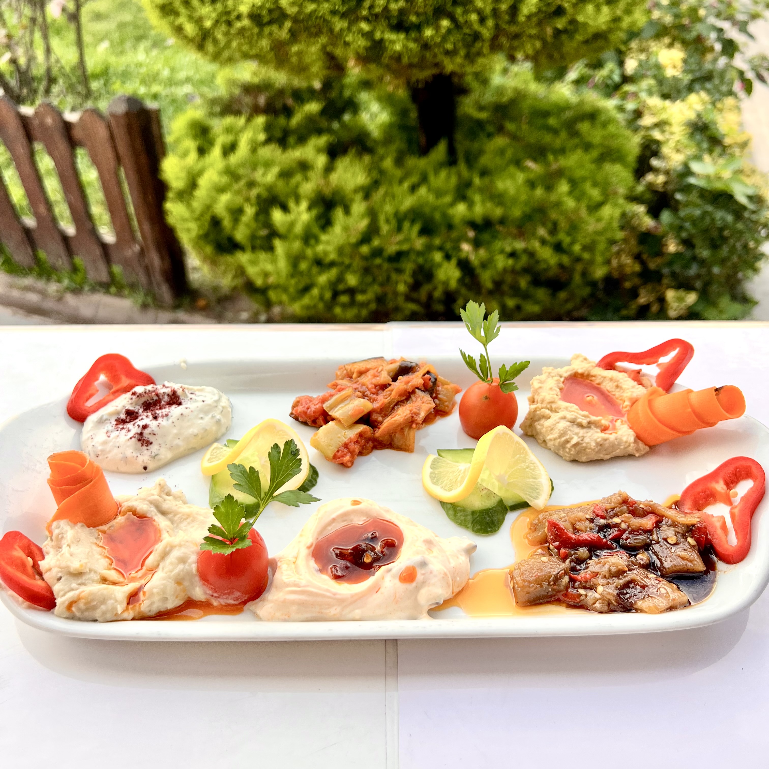 KARIŞIK MEZE TABAĞI - 6 Çeşit Meze